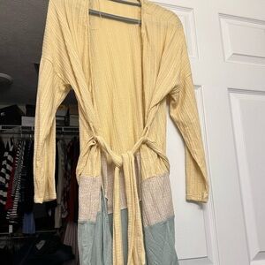 Cardigan And Short Combo